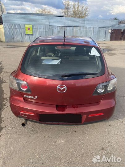 Mazda 3 1.6 МТ, 2008, 170 000 км