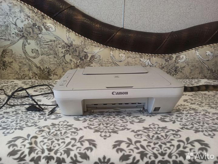 Цветной струйный мфу принтер кенон