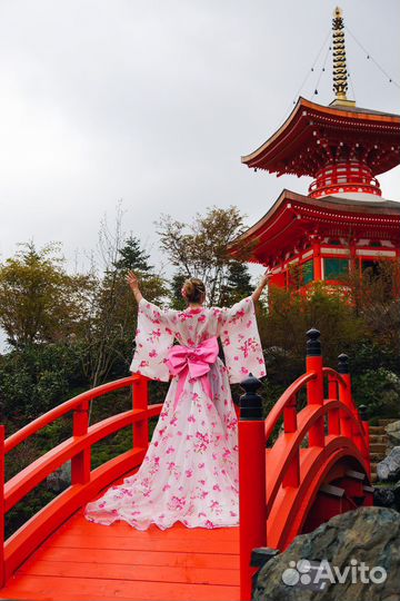 Японское кимоно для фотосессий