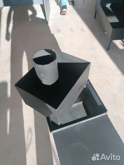 Буржуйка со съемной каменкой