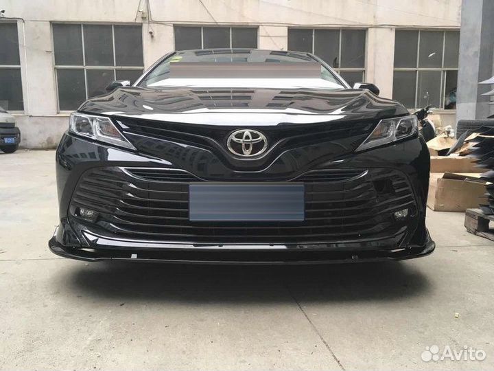 Camry 70 Сплиттер Губа Диффузор бампера E3ZM4