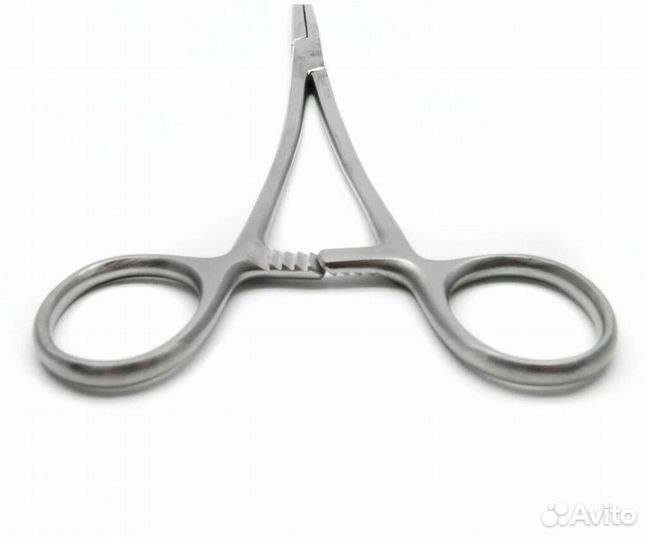 Зажим кровоостанавливающий зубчатый прямой №2, 200