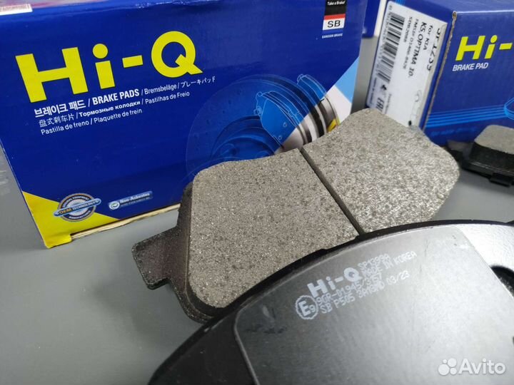 Тормозные колодки на Hyundai Solaris 2 HI-Q