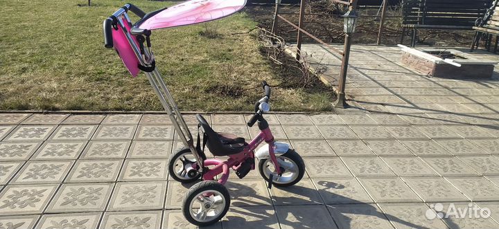 Детский трехколесный велосипед бу