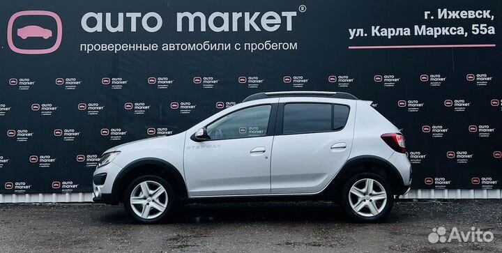 Renault Sandero Stepway 1.6 МТ, 2017, 128 288 км
