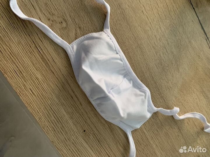 Маска двухслойная тканевая многоразовая