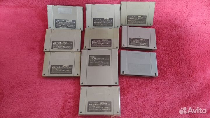 Картриджи super famicom