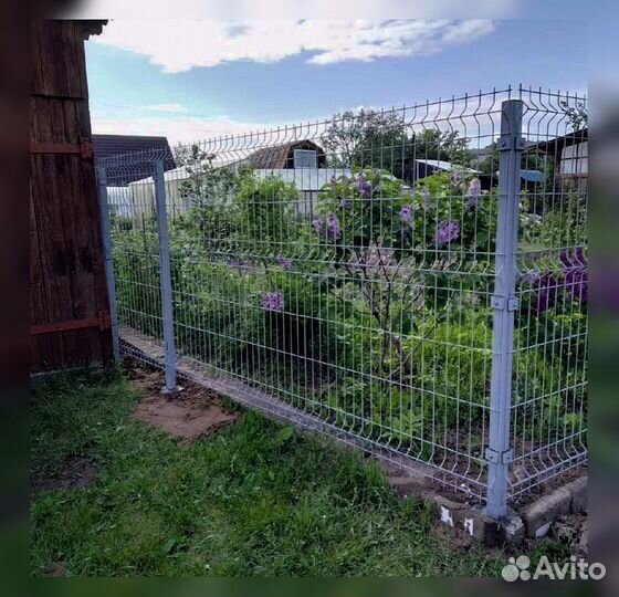 Металлический забор
