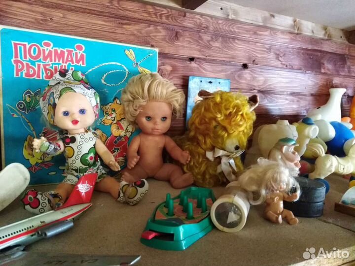 Детские игрушки времен СССР