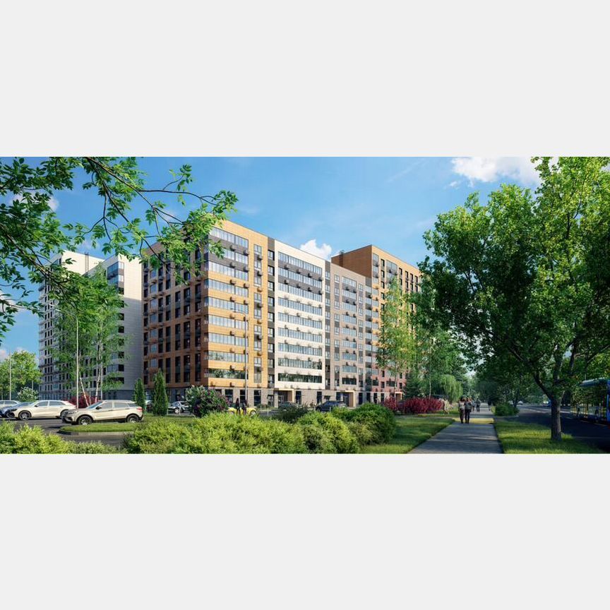 2-к. квартира, 54,2 м², 7/11 эт.
