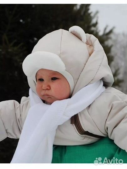Шапка детская зимняя Чудо-кроха 40 размер