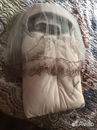 Конверт на выписку для девочки