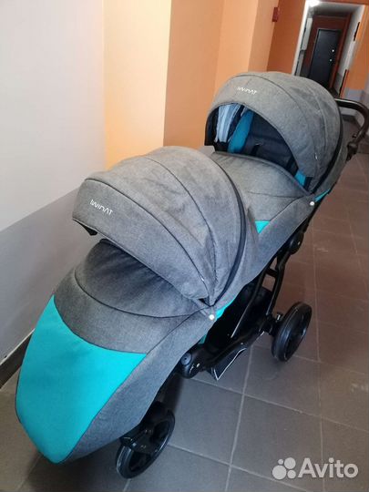 Коляска для двойни