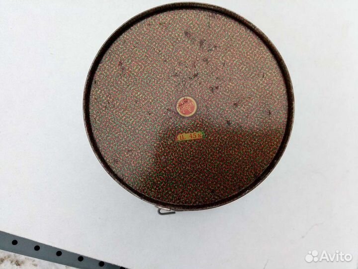 Жестяные коробочки СССР