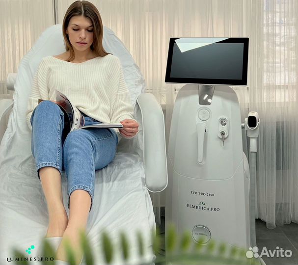 Аппарат для эпиляции lumines Макс’Про 2000вт