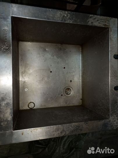 Ванна моечная из нержавейки бу