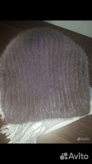 Шапка норковая женская