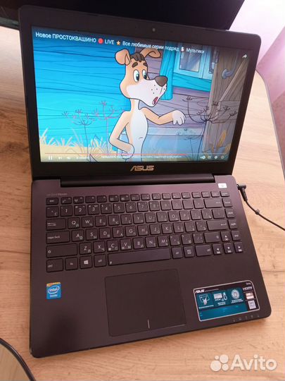 Asus тонкий и лёгкий ноутбук