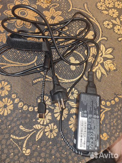 Блок питания зарядка Lenovo 20V 2.25A 45W длина 4м