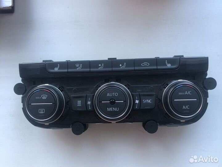 Блок управления климатом passat b8 с webasto