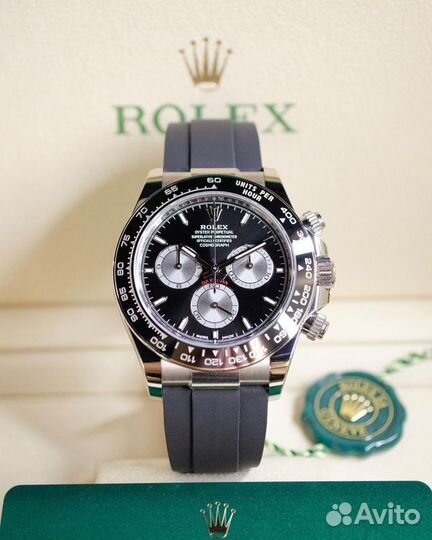 Часы Rolex Daytona White Gold Oysterflex / 2024