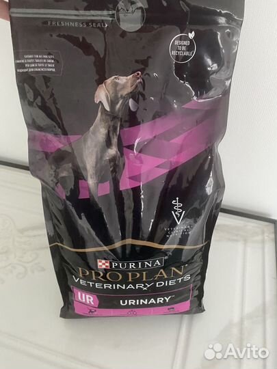 Корм для собак pro plan urinary