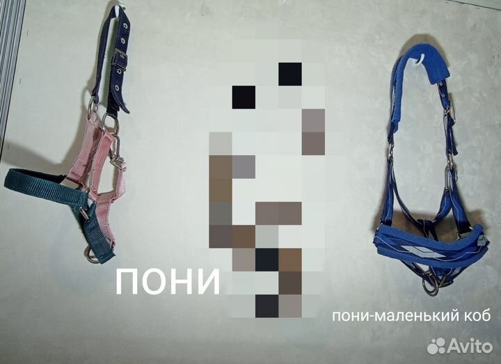 Недоуздок для лошади пони жеребенка