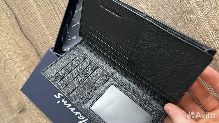 Мужское кожаное портмоне