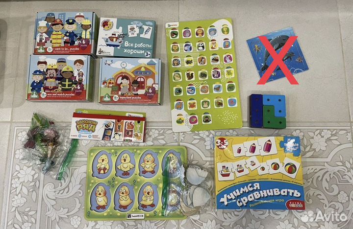 Игрушки раздельно или пакетом