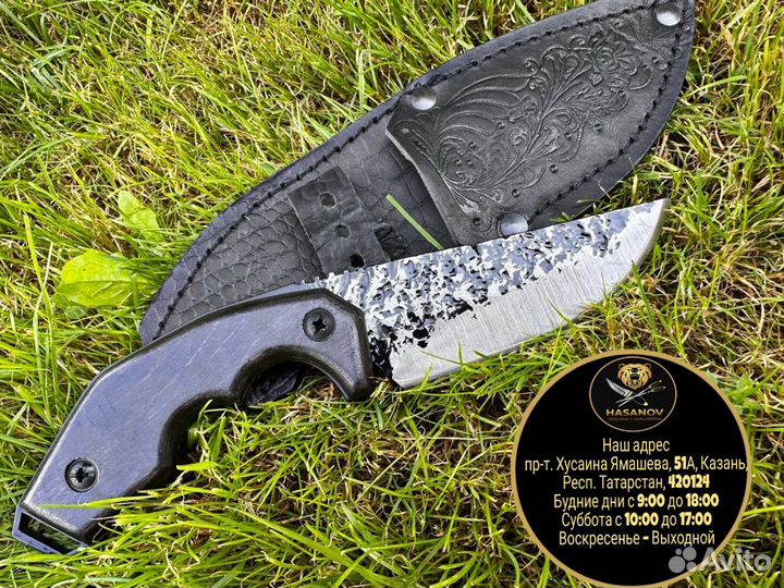 Нож шкуросьемный Акула рафт