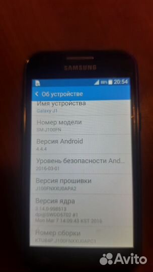 Samsung Galaxy J1 (2016) SM-J120F/DS, 8 ГБ