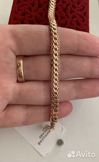 Золотой браслет питон