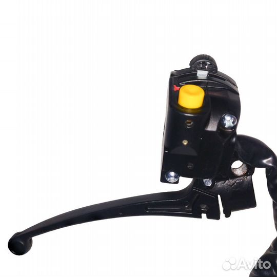 Переключатели руля в сборе с рычагами мопеда Alpha