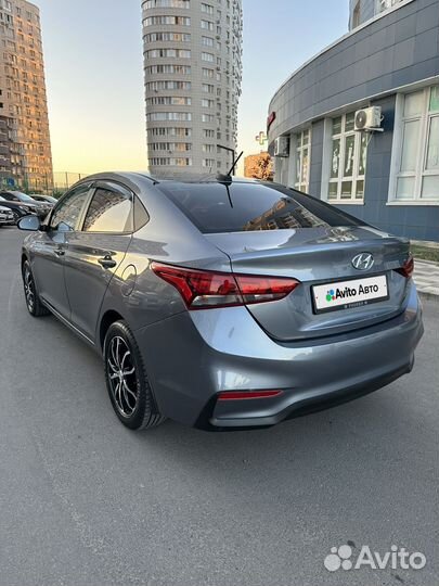 Hyundai Solaris 1.4 AT, 2017, 118 090 км