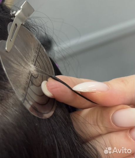 Капсульное наращивание волос