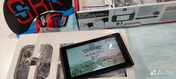 Nintendo switch rev.2 прошитая, куча игр, гарант