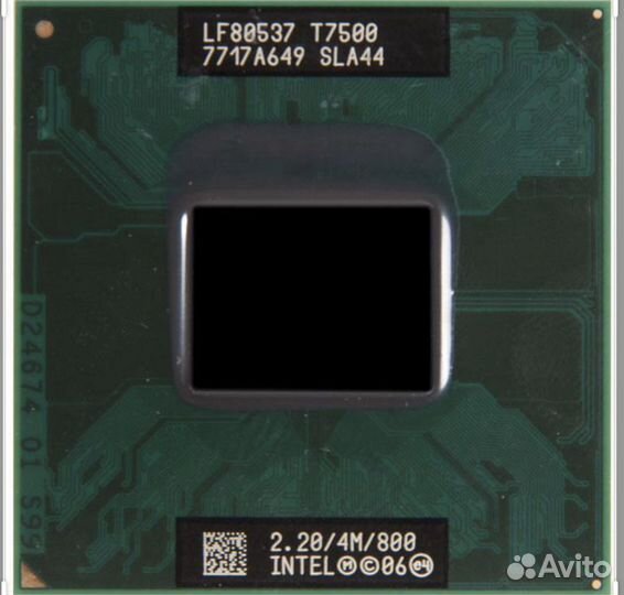 Процессор intel t7500 sla44 “2.20/4m/800”
