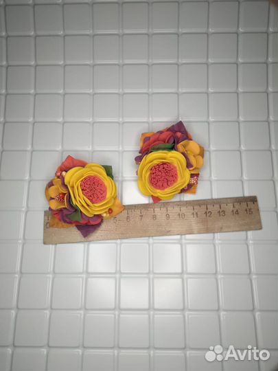 Бантики ручной работы б/у