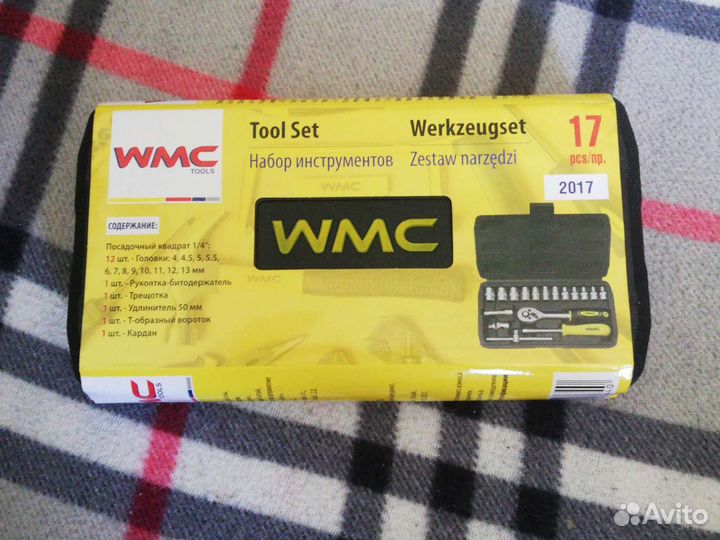 Набор головок с трещеткой