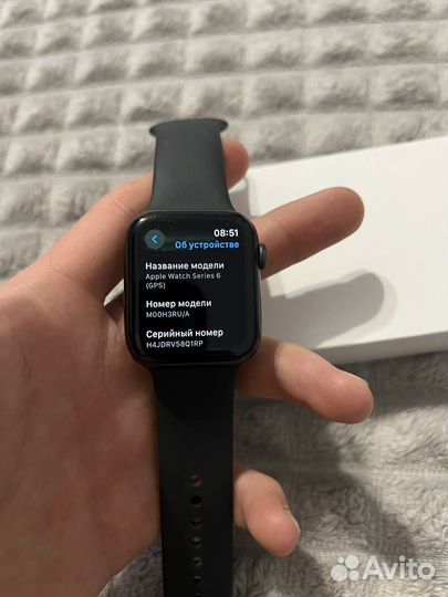 Часы apple watch 6 44 mm