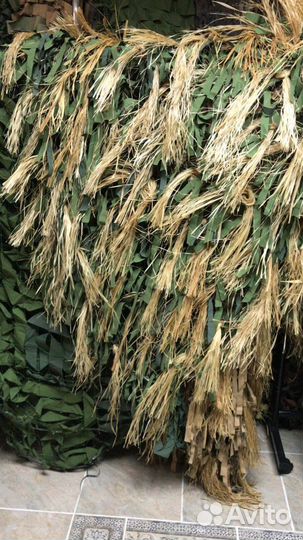 Натуральная маскировочная сеть для охоты