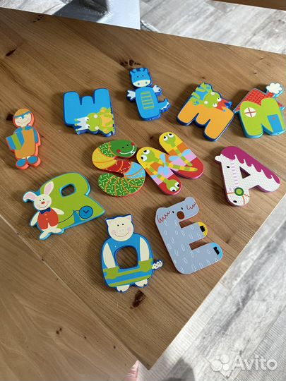 Декор деревянные буквы Imagical имаджинариум