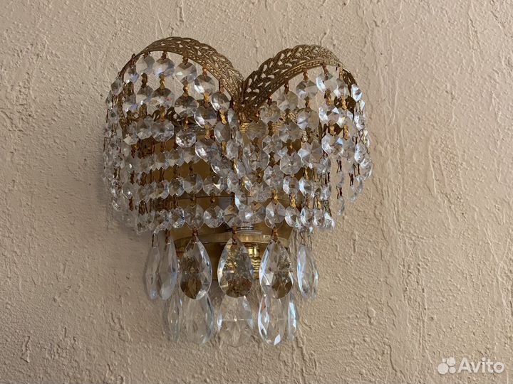 Светильник хрустальный