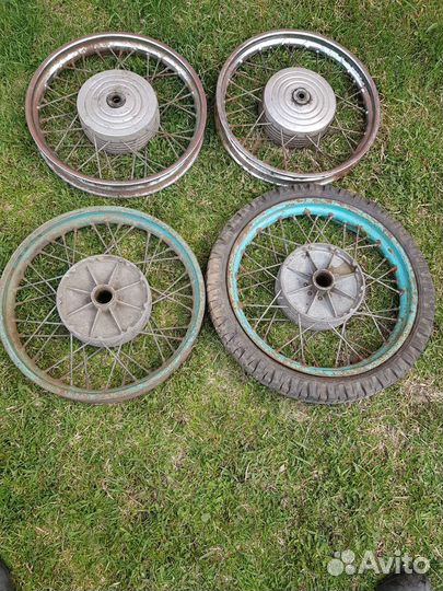 Колёса от мотоцикла иж - 3, 4, 5