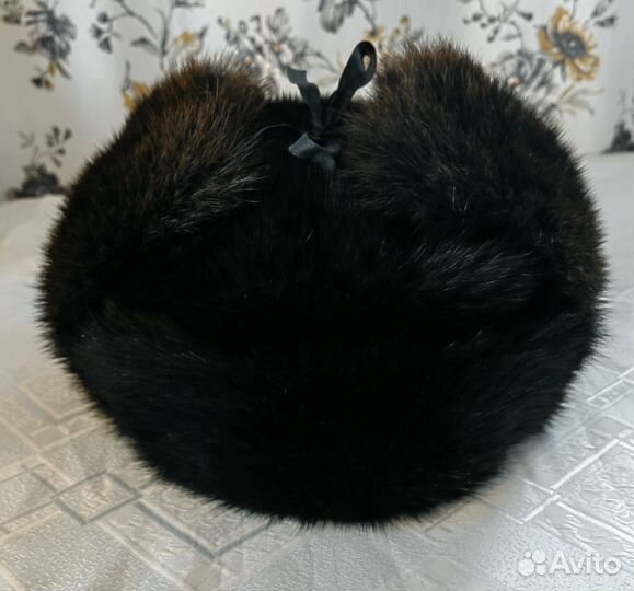 Норковая шапка мужская