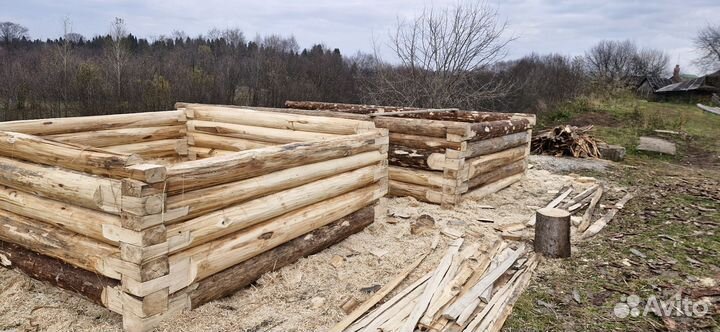 Сруб бани 3х3