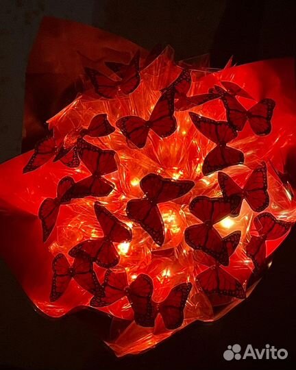 Букеты из бабочек на заказ