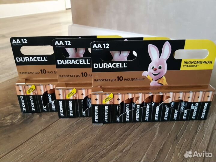 Батарейки duracell аа/ааа