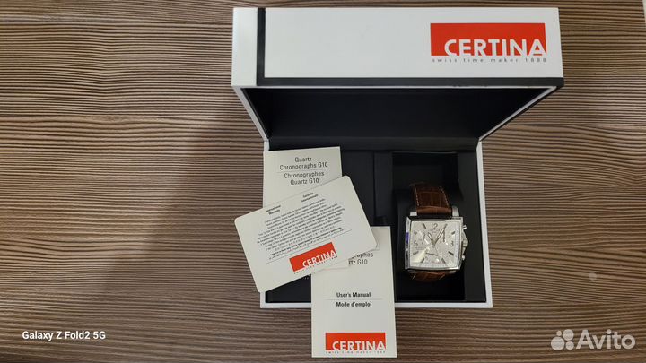 Мужские наручные часы Certina DS Podium