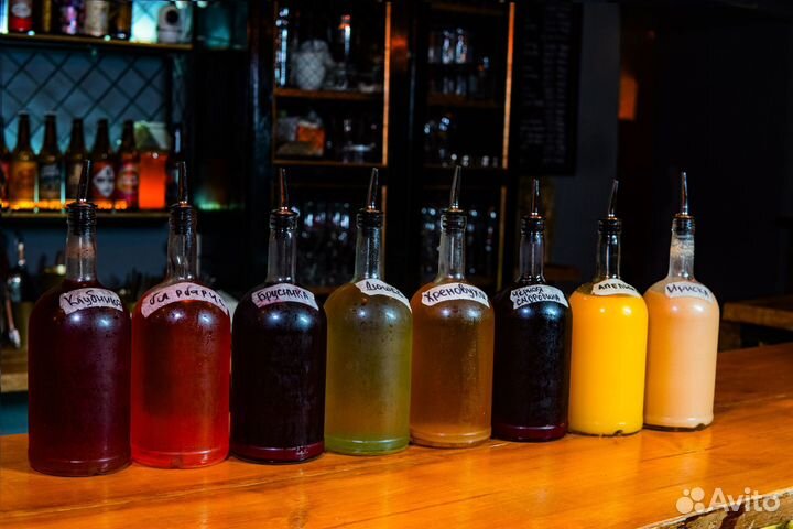Рюмка-бар с крафтовыми настойками